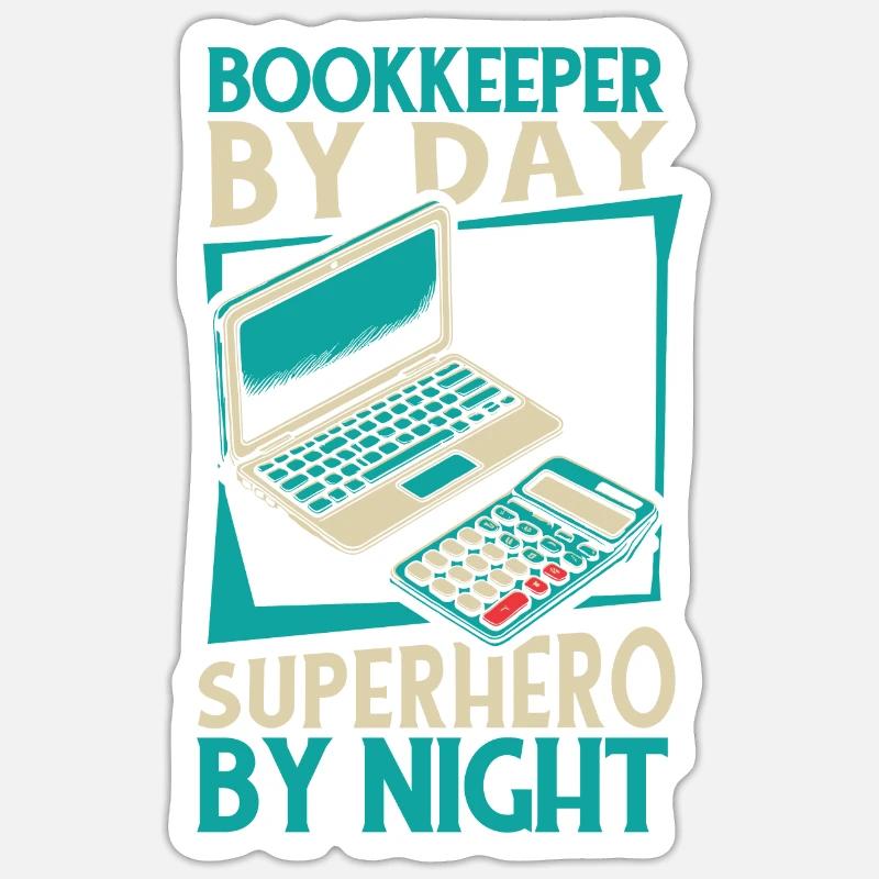 Comptable Sticker taille S (10 x 10 cm)