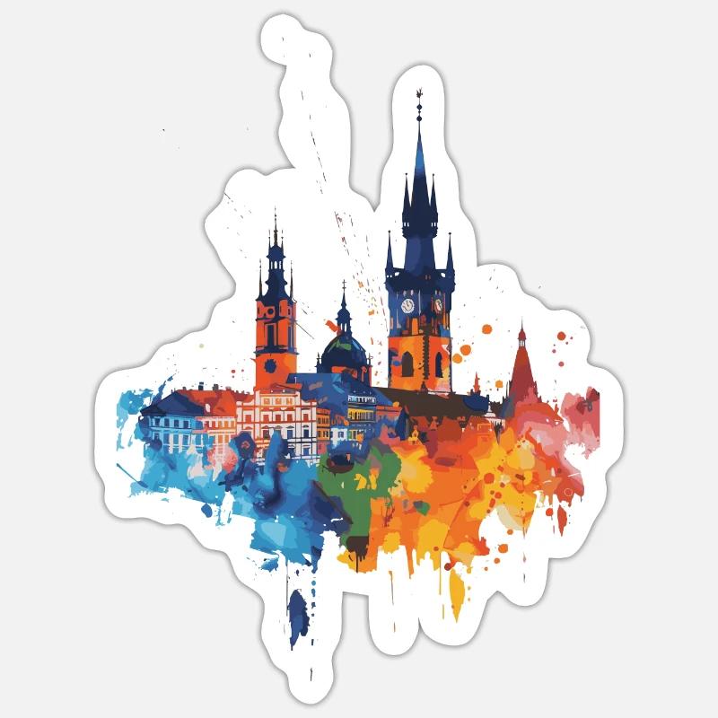 Sticker Größe S (10 x 10 cm) - 