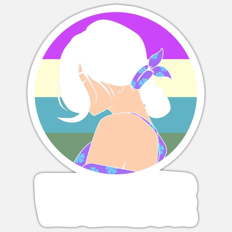 Rheuma Arthritis - Sticker Größe S (10 x 10 cm) - Mattweiß