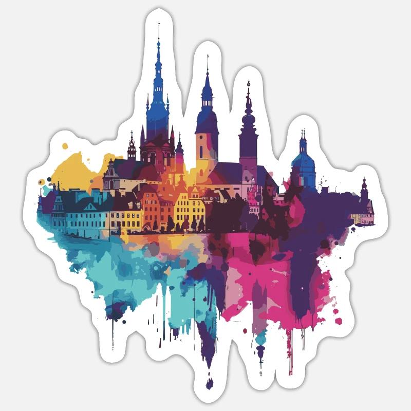 Sticker Größe S (10 x 10 cm) - 