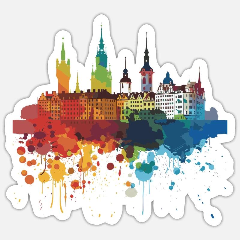 Sticker Größe S (10 x 10 cm) - 