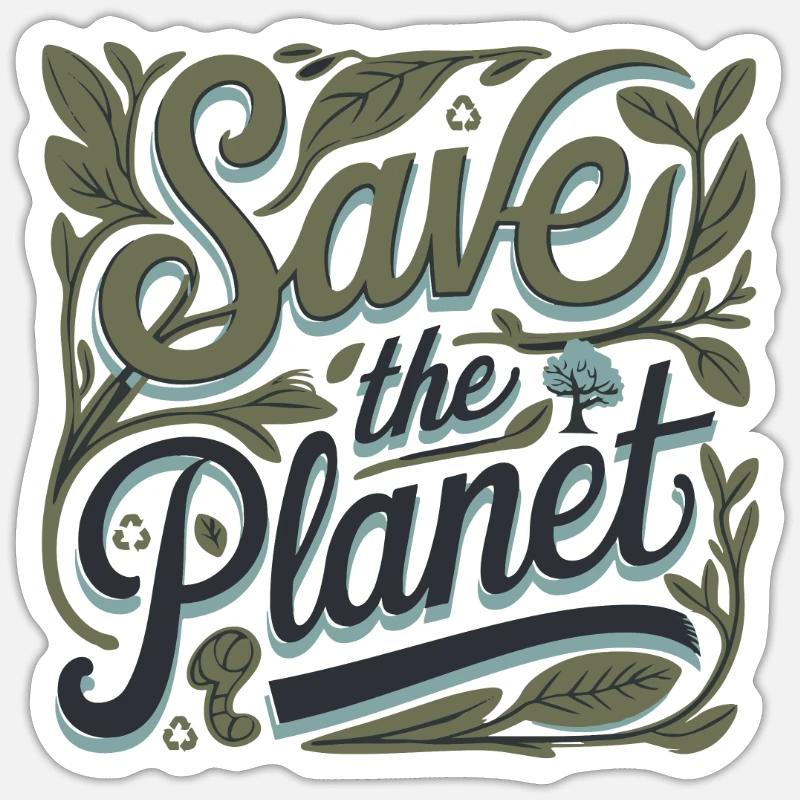 SÛR - Sticker taille S (10 x 10 cm) - blanc mat