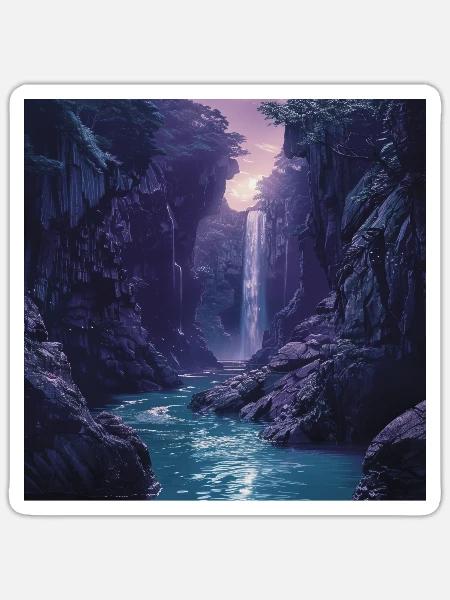 Japan - Sticker Größe S (10 x 10 cm) - Mattweiß