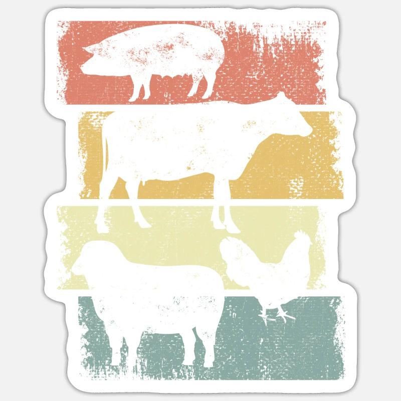 Sticker taille S (10 x 10 cm) - 