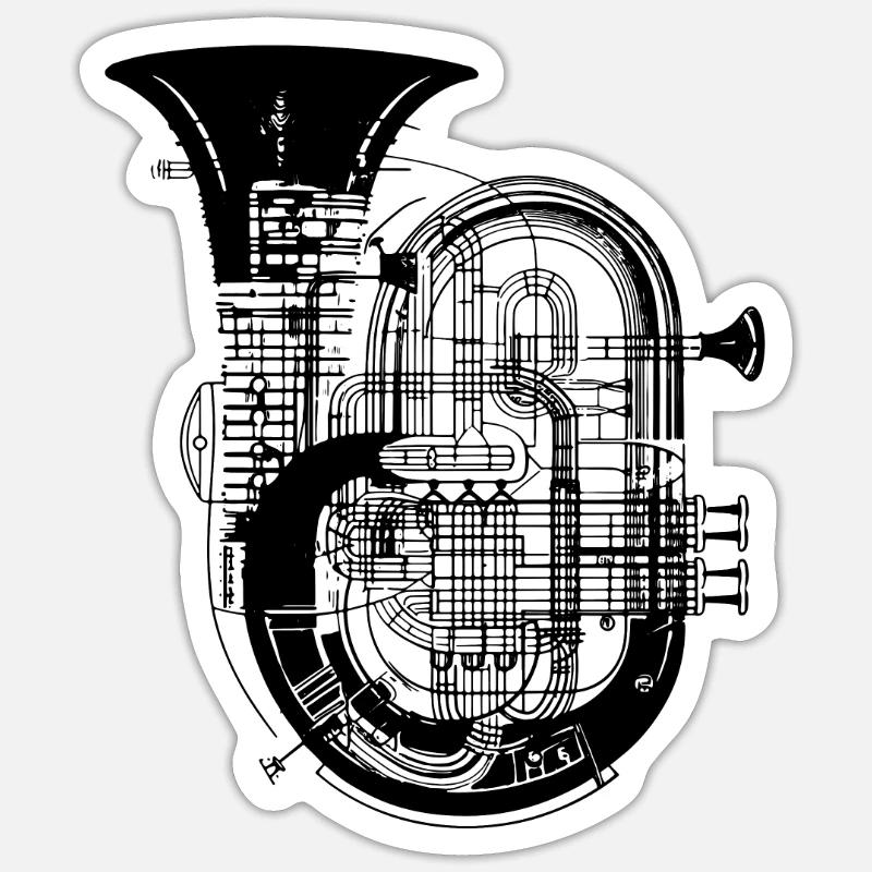 Sticker taille S (10 x 10 cm) - 