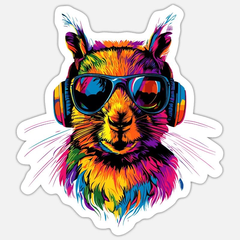 Sticker Größe S (10 x 10 cm) - 