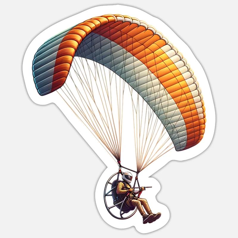 Moteur Paramoteur Sticker taille S (10 x 10 cm)