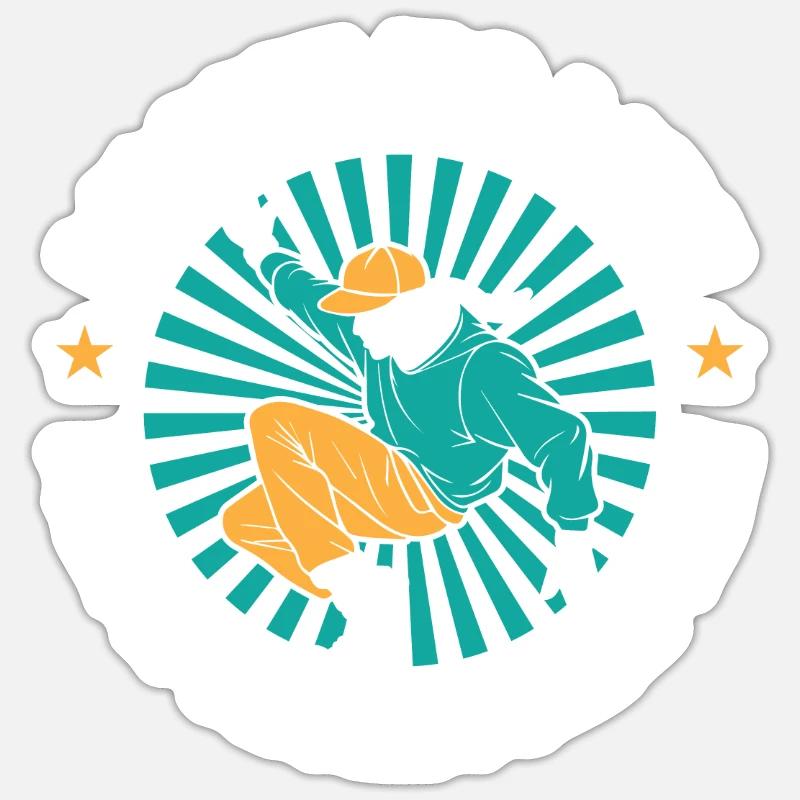 Sticker taille S (10 x 10 cm) - 