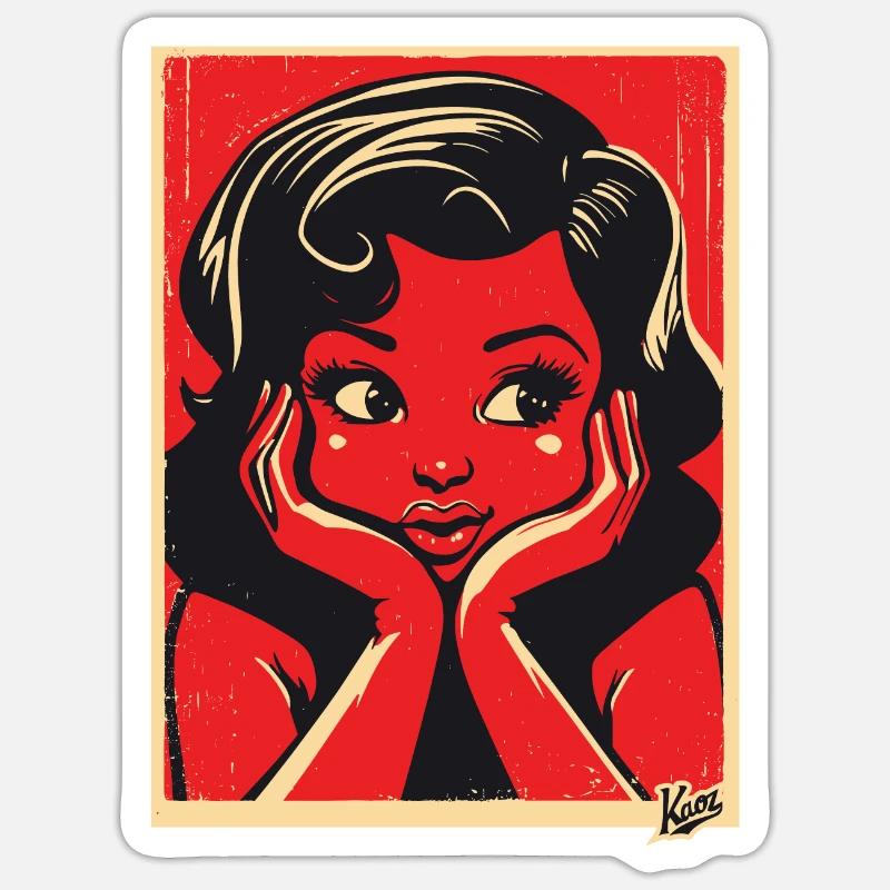 Sticker Größe S (10 x 10 cm) - 