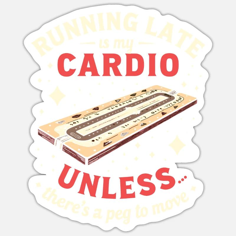 Cribbage Sticker size S (10 x 10 cm)