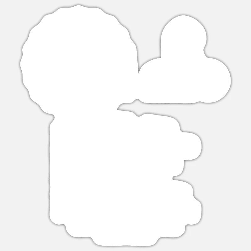 Integrated Flight Test - Sticker size S (10 x 10 cm) - white matte