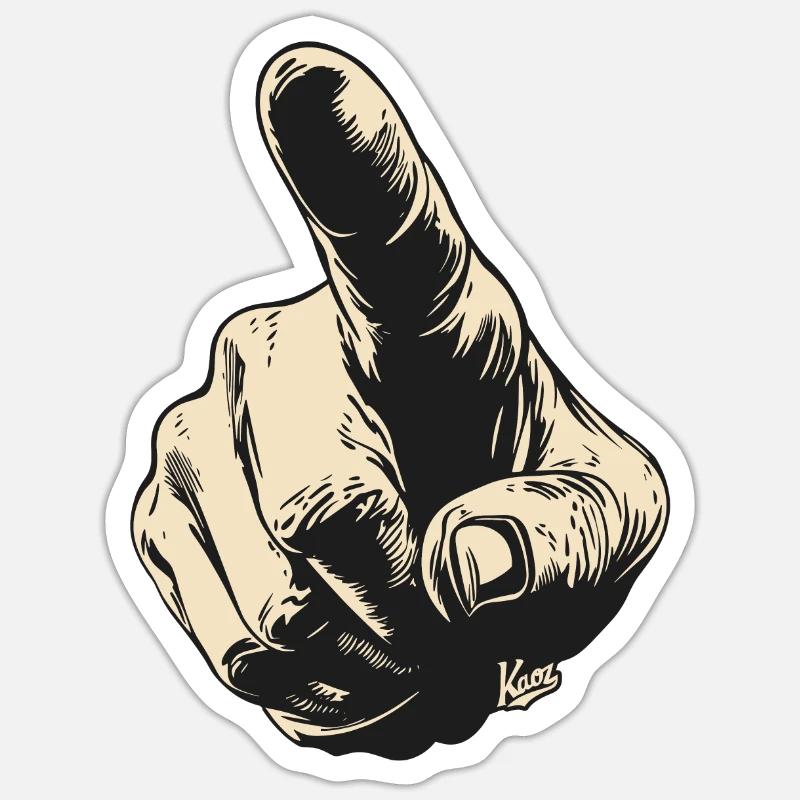 Sticker size S (10 x 10 cm) - 