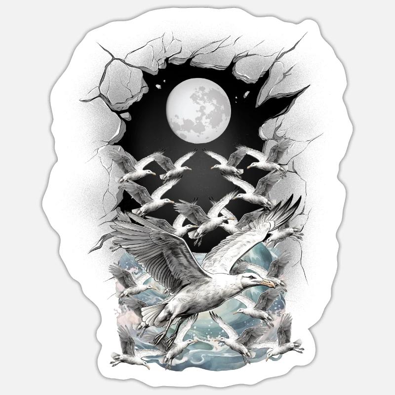 Sticker Größe S (10 x 10 cm) - 