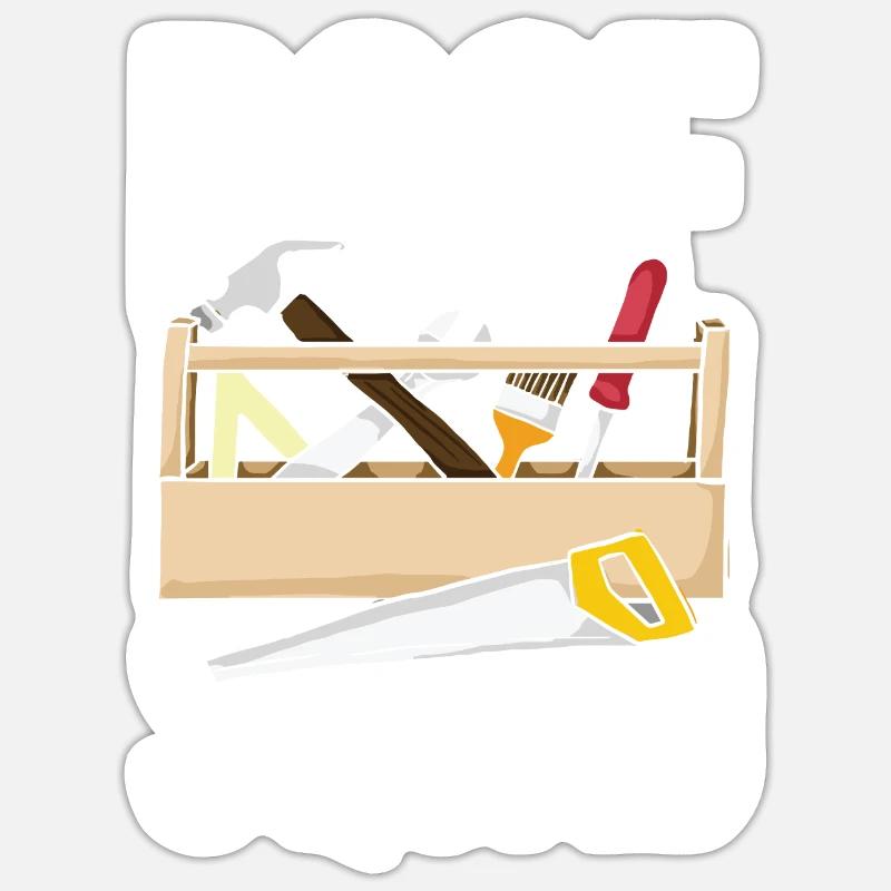 Roofer Squad - Sticker size S (10 x 10 cm) - white matte
