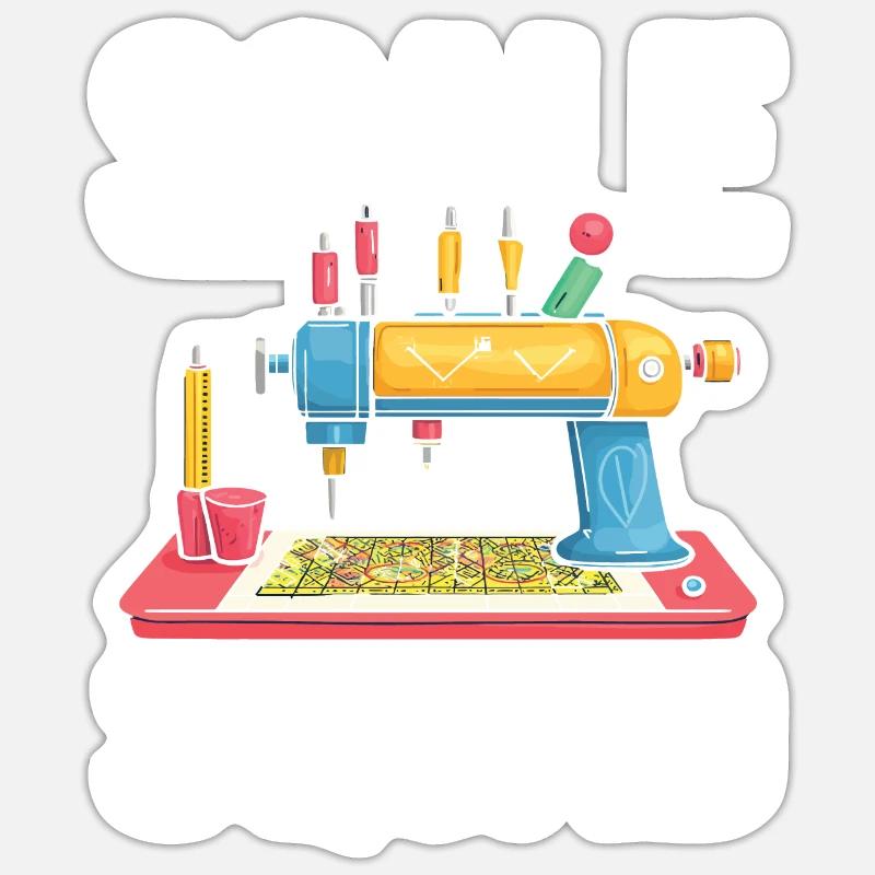 Model Builder Squad Sticker size S (10 x 10 cm)