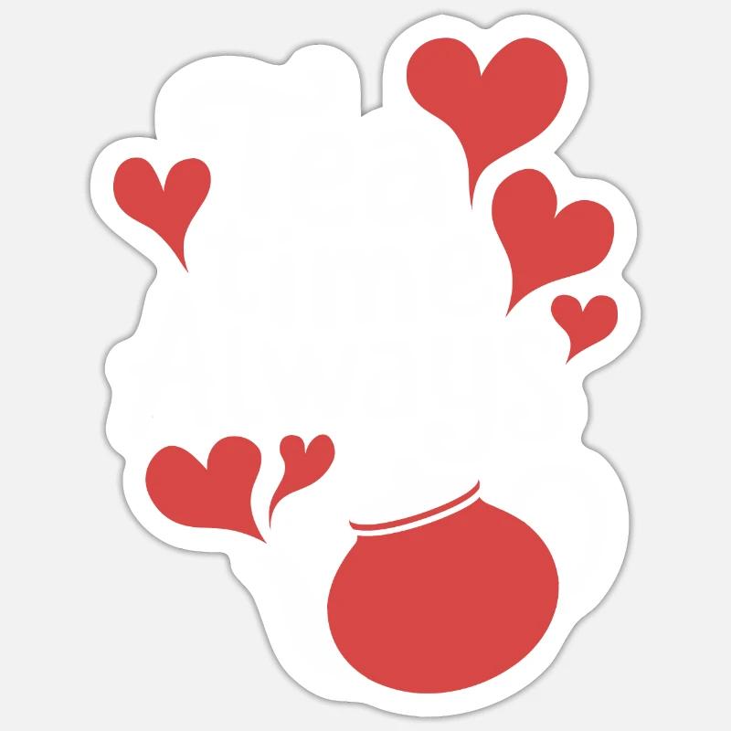 Geschichtsfächer Aus Der Viktorianischen Zeit, Sticker Größe S (10 x 10 cm)