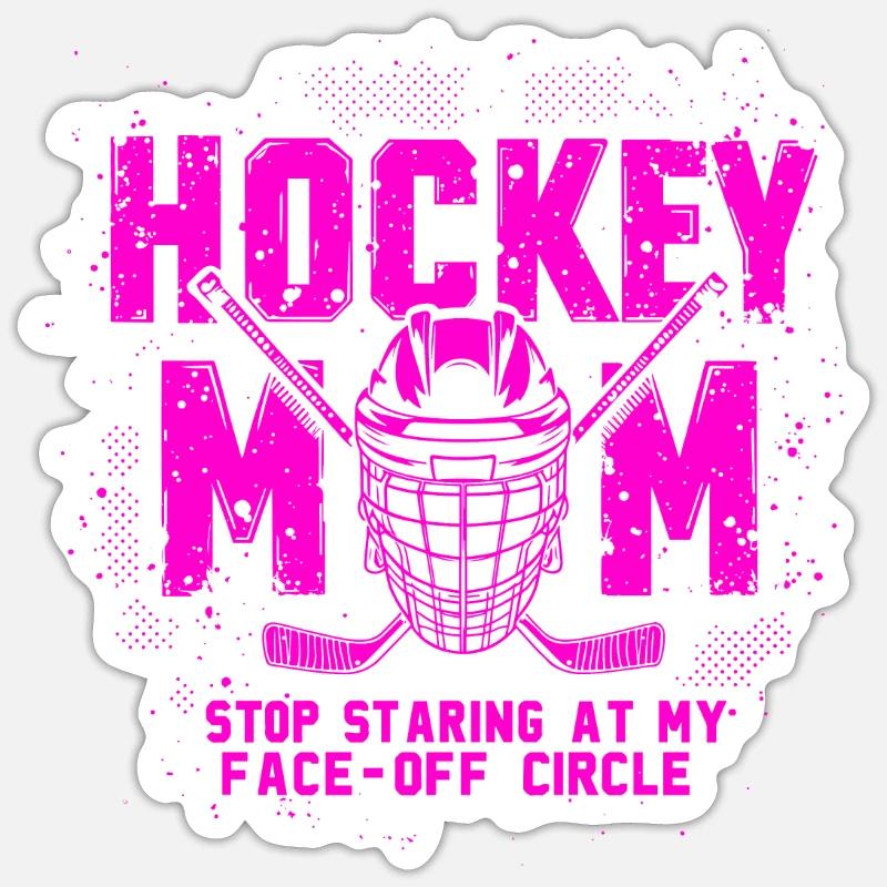 FACE OFF CIRCLE - Sticker size S (10 x 10 cm) - white matte