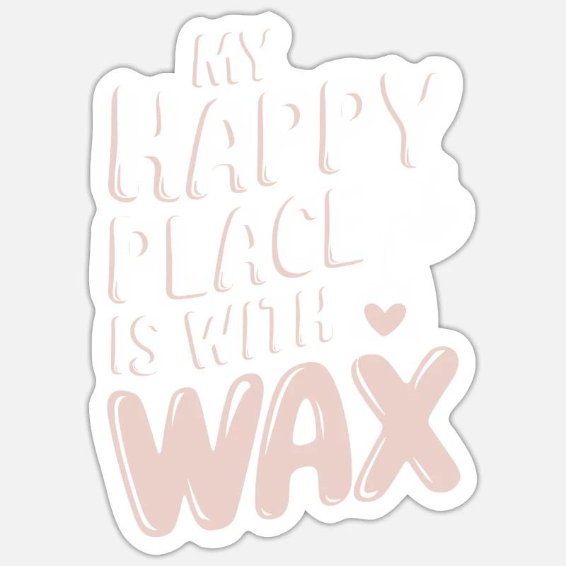 Des bougies faites à la main et créatives à fabriquer soi-même Sticker taille S (10 x 10 cm)