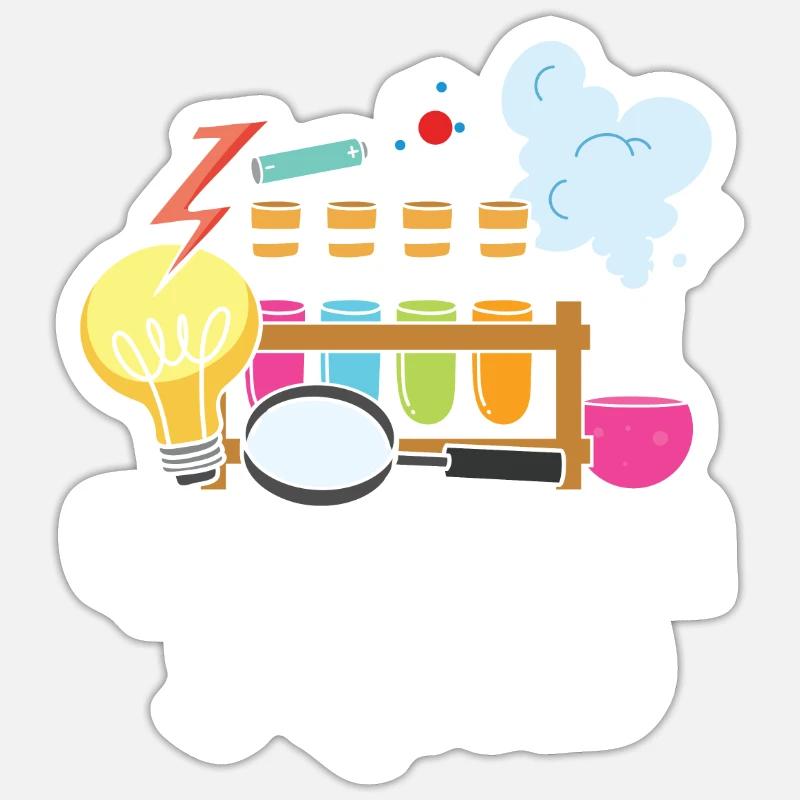 Physics Physique Squad Sticker taille S (10 x 10 cm)