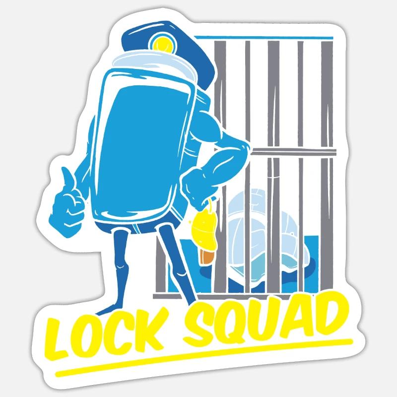 Sticker size S (10 x 10 cm) - 