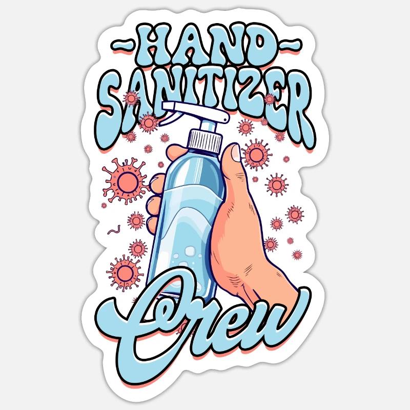 Nuklear fobi Mysofobi Sticker