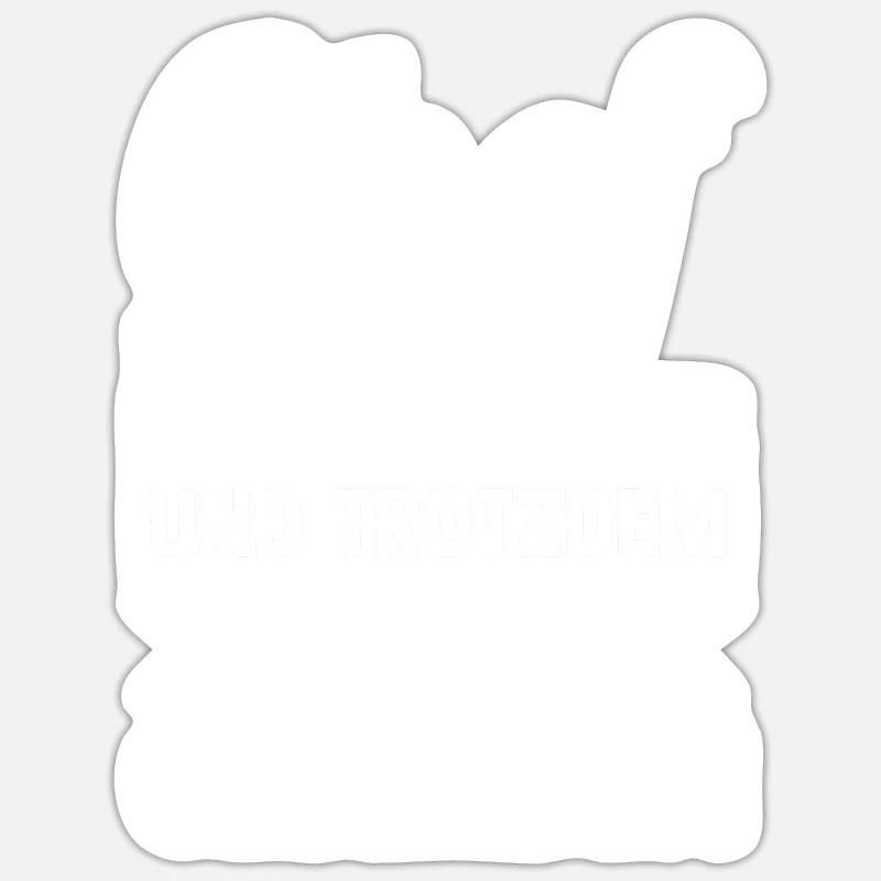 Teamleiter Gruppenleiter Teamchef Abteilungsleiter - Sticker Größe S (10 x 10 cm) - Mattweiß