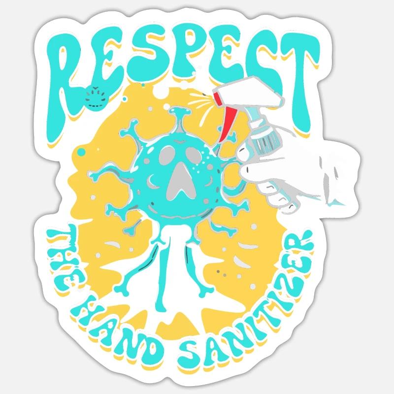 Nuklear fobi Mysofobi Sticker