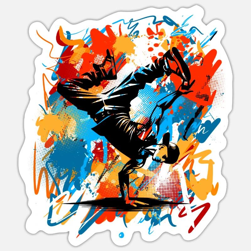 Sticker Größe S (10 x 10 cm) - 