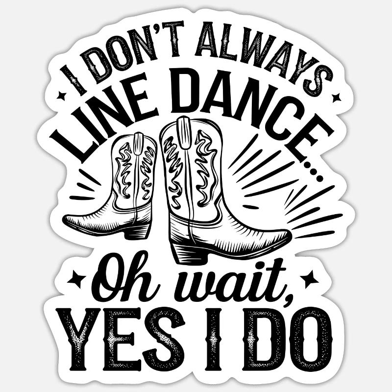 Passion for dance - Sticker size S (10 x 10 cm) - white matte
