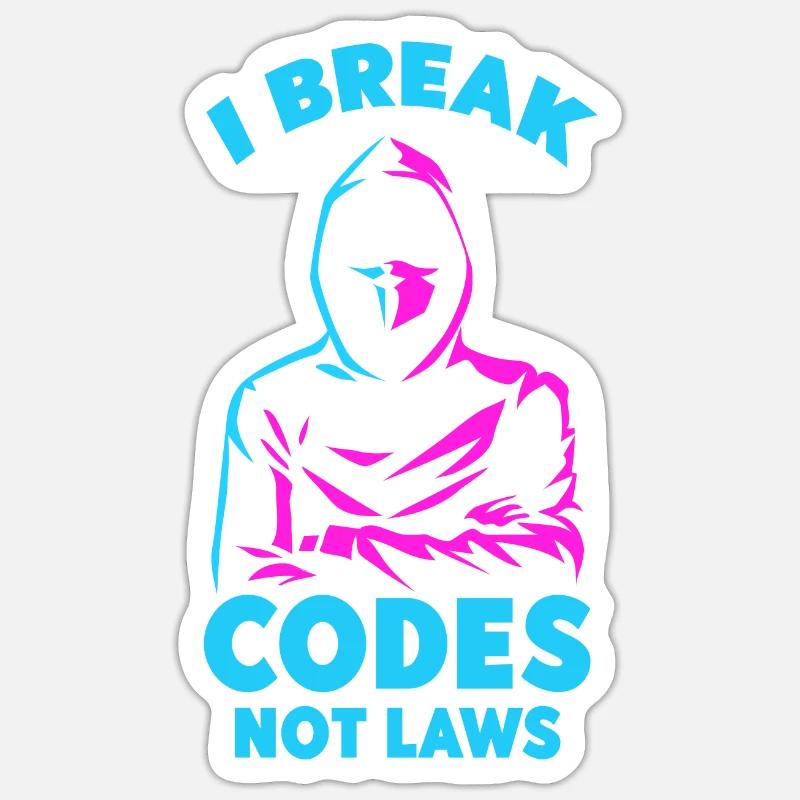 Ethical Hacker Cybersecurity Expertise Sticker size S (10 x 10 cm)