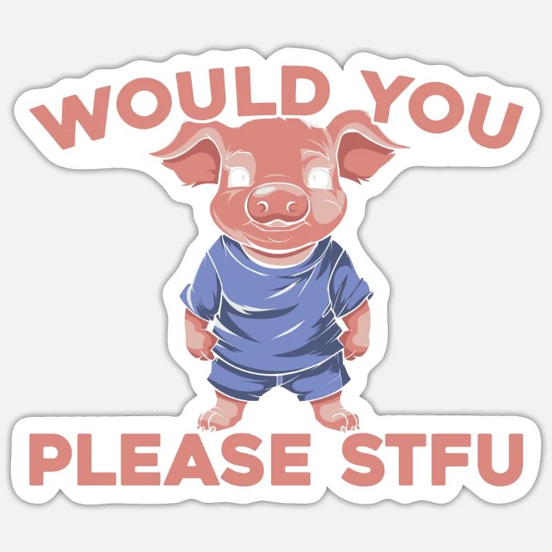 Sticker taille S (10 x 10 cm) - 