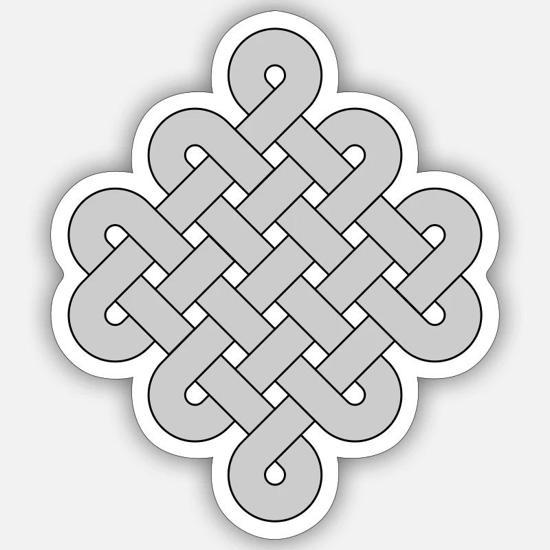 Celtic knot Sticker size S (10 x 10 cm)