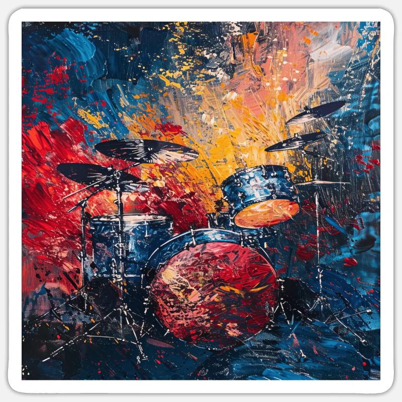 Sticker taille S (10 x 10 cm) - 