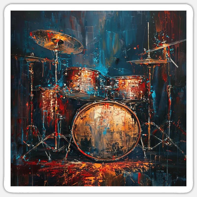 Sticker Größe S (10 x 10 cm) - 