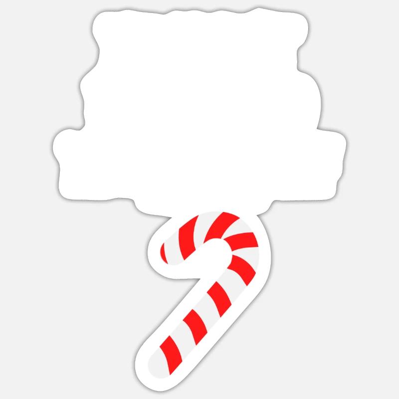Es wird sich nicht selbst lecken - Sticker Größe S (10 x 10 cm) - Mattweiß