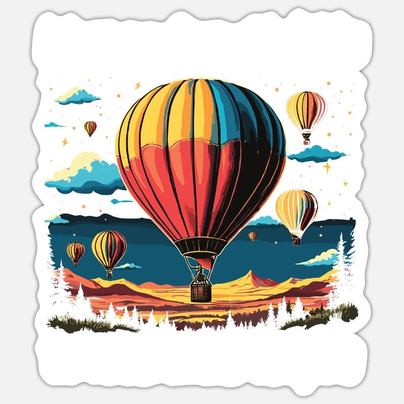 Balloon Sticker size S (10 x 10 cm)