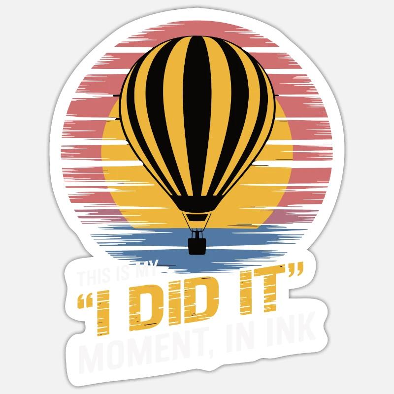 Balloon Sticker size S (10 x 10 cm)