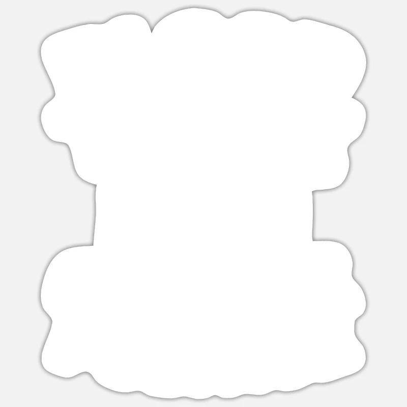 Croisière - Sticker taille S (10 x 10 cm) - blanc mat