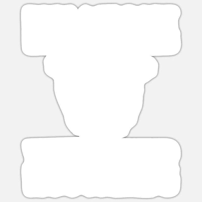 Papa Mit Bart Sticker Größe S (10 x 10 cm)