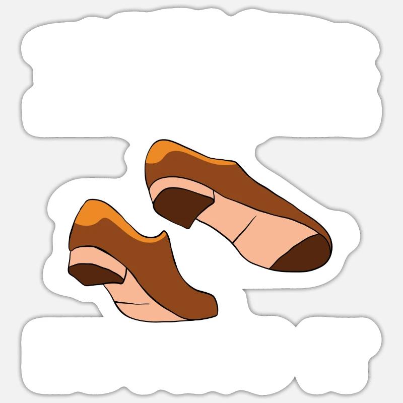Tap Dance Tap Dancing Tap Dancer - Sticker size S (10 x 10 cm) - white matte