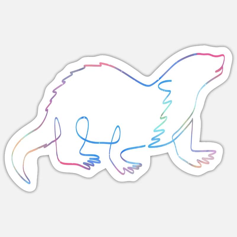 Sticker taille S (10 x 10 cm) - 