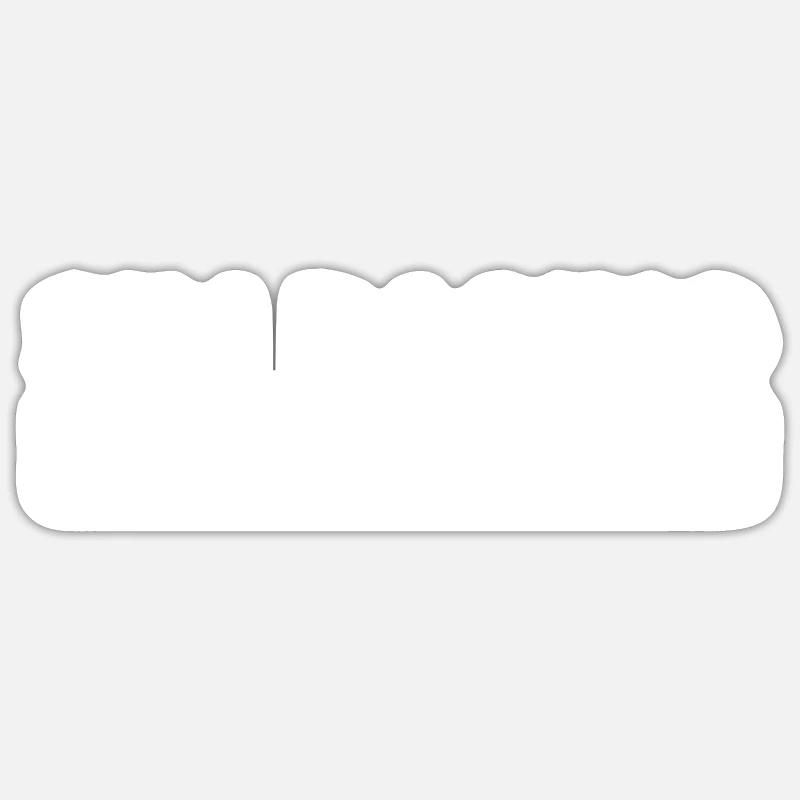Sim Racing - Sticker Größe S (10 x 10 cm) - Mattweiß