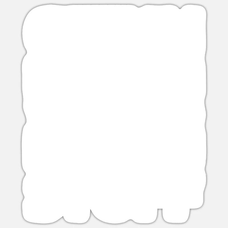 Sim Racing - Sticker Größe S (10 x 10 cm) - Mattweiß