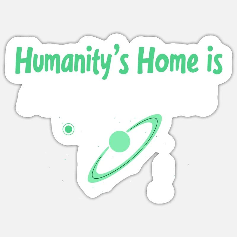 Space Exploration Cosmic Discovery Sticker Größe S (10 x 10 cm)