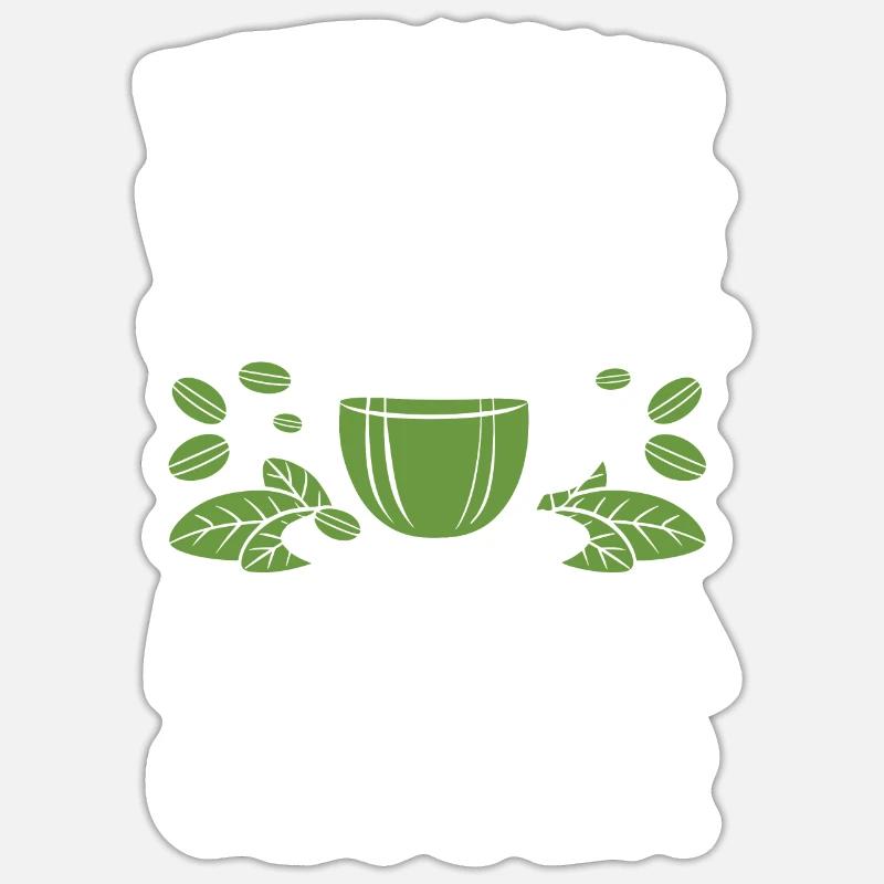 Matcha Sticker size S (10 x 10 cm)