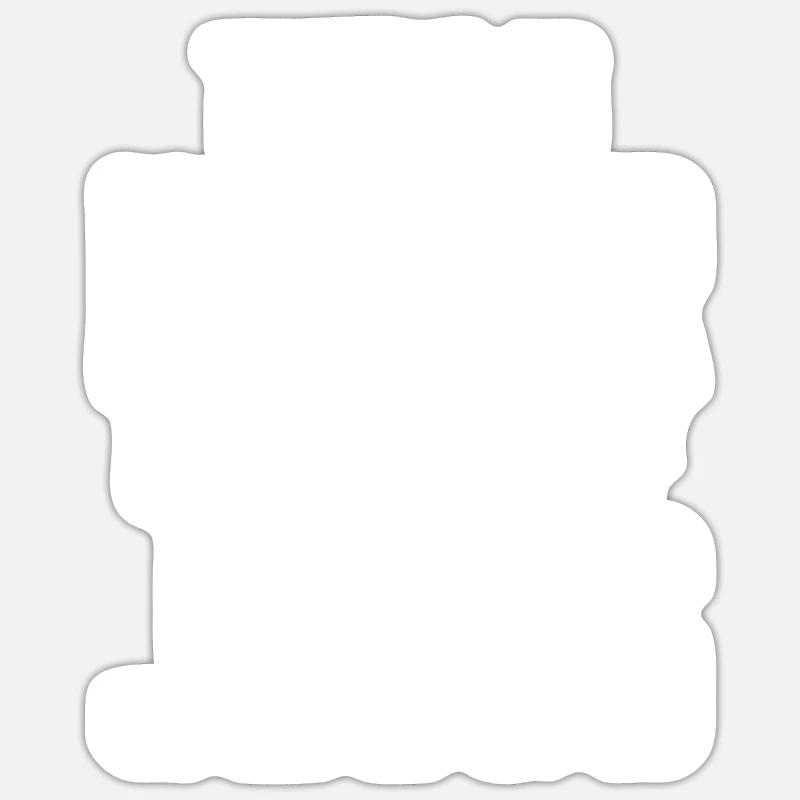 Il y a de la puissance dans le nom de Jésus - Sticker taille S (10 x 10 cm) - blanc mat