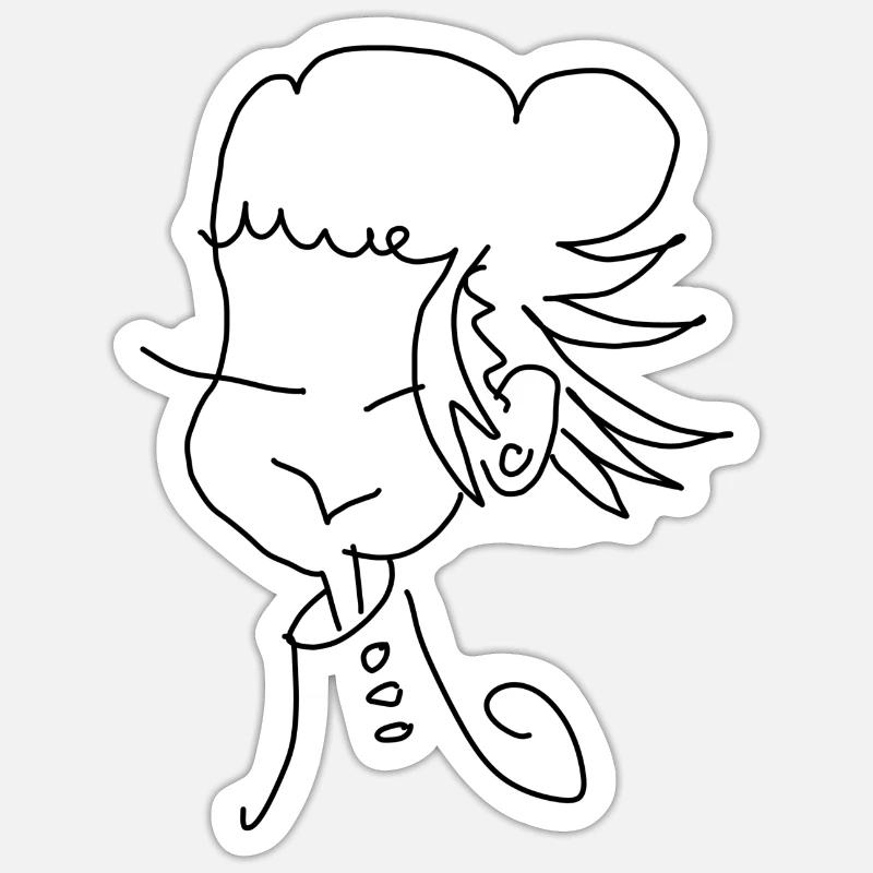 Sticker size S (10 x 10 cm) - 