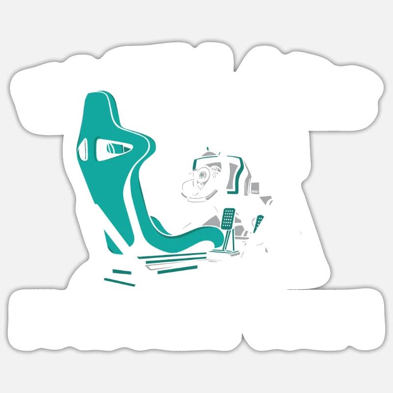 Sticker Größe S (10 x 10 cm) - 