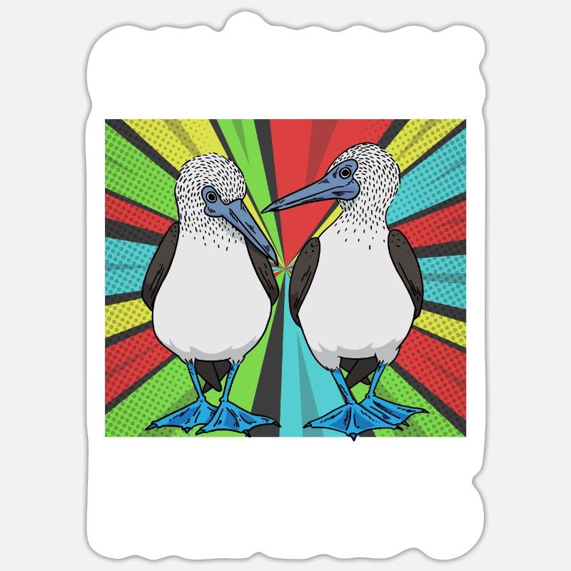 Galapagos Islands - Sticker Größe S (10 x 10 cm) - Mattweiß