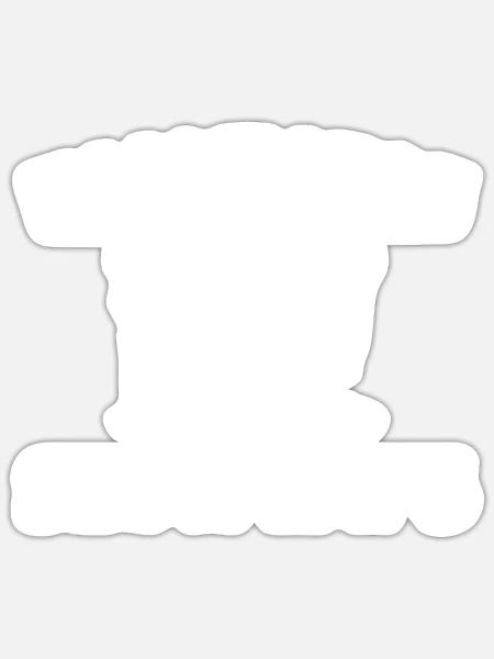 Sim Racing - Sticker Größe S (10 x 10 cm) - Mattweiß